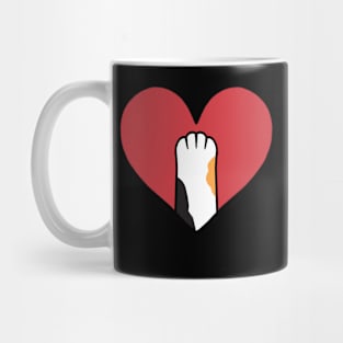 The paw to your heart ❤️ Mug